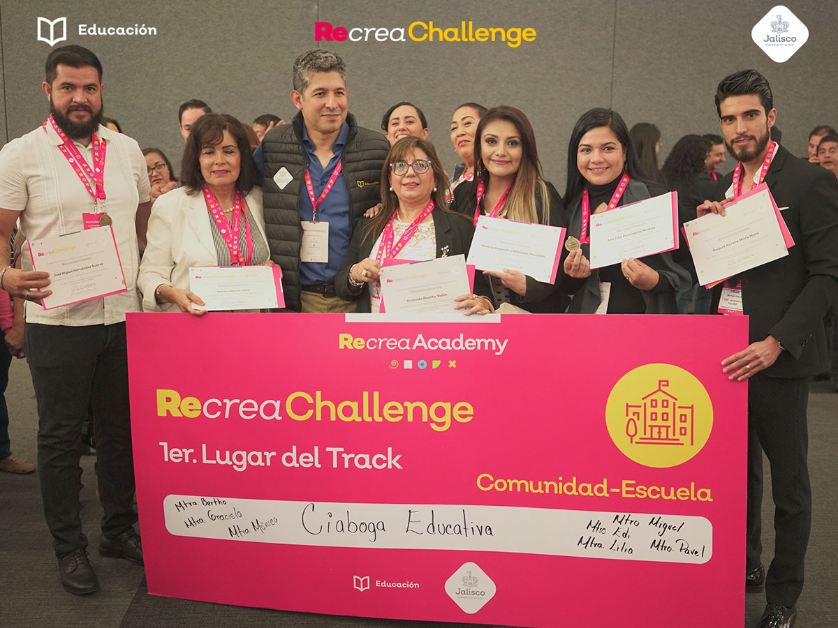 Recrea Challenge - Ganadores - Ciaboga Educativa